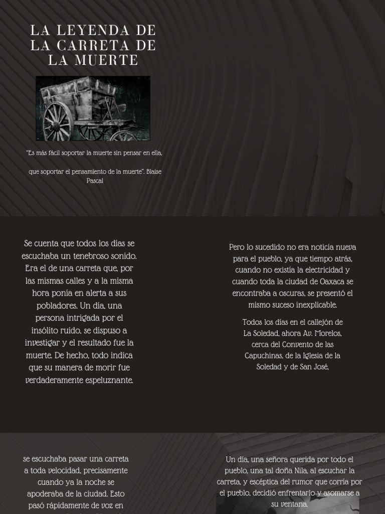 La Leyenda De La Carreta De La Muerte Pdf