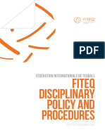 FITEQ Disciplinary Policy Guide