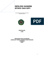 Download Psikologi Agama by dr liza MPdI  CHt SN6224886 doc pdf