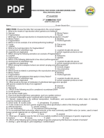 2ndQ  SECOND  SUMMATIVE TEST EARTH AND LIFE -