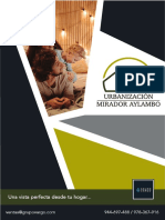 Brochure Urbanización Mirador Aylambo
