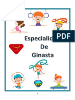 Especialidade de Ginasta