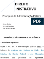 1.2 - Adm. Pública - Princípios