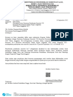 Surat Keputusan Penerima Pendanaan Semester 7 BPPDN Afirmasi PTNB Dan MPPDN Angkatan 2019
