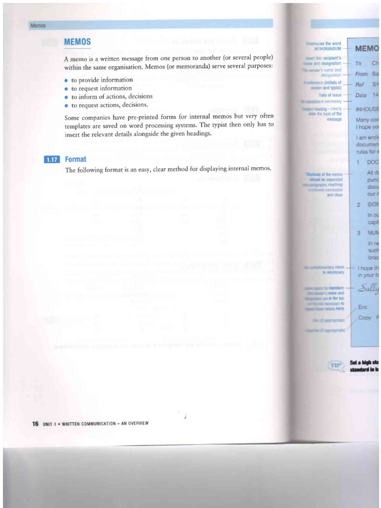 Memo Fax Using Fully-Blocked Style Open Punctuation | PDF | Memorandum ...
