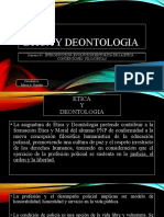 Etica y Deontologia Policial