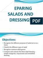 Lesson 11-Salad and Dressings