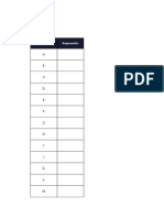 Diagrama Gantt Plantilla