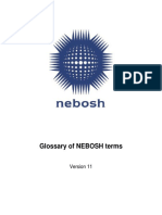 q013 Glossary of Nebosh Terms v11