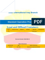 SOP-19-Load and Offload Containers