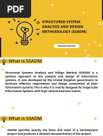 Structured System Analysis and Design Methodology