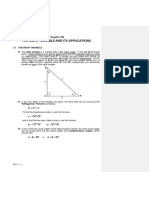 Chapter III The Right Triangle 1