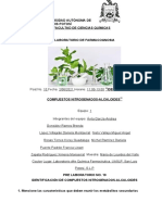 Post 10. Investigacion de Compuestos Nitrogenados-Alcaloides