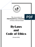 ByLaws-Code of Ethics - Final - Website Version