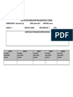 Planificacion Semanal Ciencias Septimo JUNIO