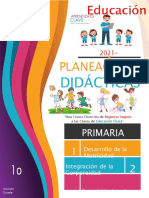 Planeacion Didactica 1ro y 2o