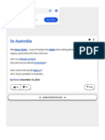 Urban Dictionary - in Australia