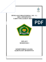 A. Jurnal Sikap Sosial Kelas 4 Ki 2