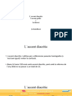 L Accent Diacrític, L Accent Gràfic I La Dièresi