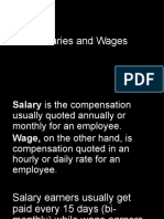 Salaries and Wages