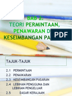 Bab 2 Permintaan Dan Penawaran