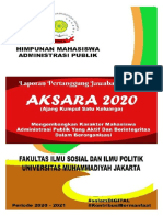 LPJ Kegiatan Aksara 2020