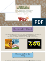 Doomsday Clock marca 100 segundos para la medianoche