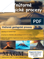 Vnútorné Geologické Procesy