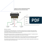 12V Electric Window & Aerial Switch Wiring Diagram