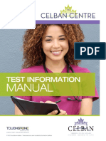 CELBAN Test Information Manual Final