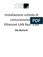 Ra - Store-K - Installazione Scheda Ethernet LAN Rev. 1.00 (2017-08-01)