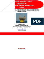 Crude Sources, Petroleum Value Chain, Classification & Characteristics