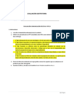 Evaluación Sustitutoria Laboratorio Avanzado de Innovación y Liderazgo - Rubrica