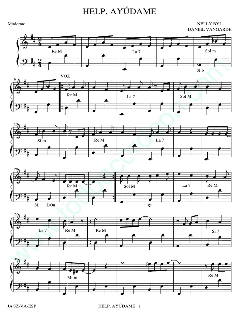 Help, Ayúdame | PDF