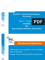 PPT7-Sampling & Data Collection Methods Interview and Observation