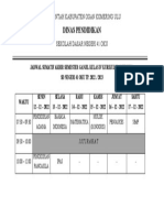 Jadwal Sumatif Akhir Semester Ganjil Kelas Iv Kurikulum Merdeka