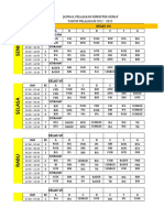 Jadwal Pelajaran Semester Genap Kelas Vii 22-23