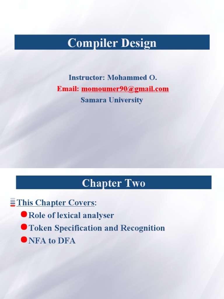 Lexical Analyzer in Compiler Design | PDF | Software Engineering ...