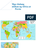 Mga Akdang Pampanitikan NG Africa at Persia