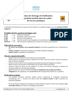 Fiche Technique #4 Procédure Utilisation de Produits Toxiques Dans Les Salles de TP