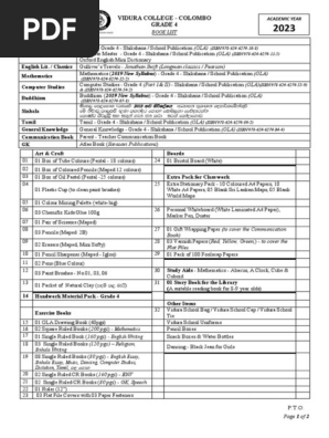 Httpswww.viduracollege.combooklistdocsBook20List20for20Grade20420 202023.PDF