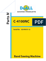 C-4100NC 524-96101 To 524-Xxxxx Parts Manual