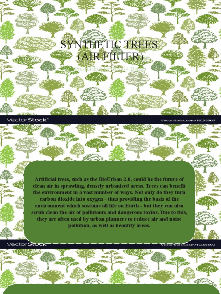 Synthetic Trees PDF Carbon Dioxide Carbon Sequestration