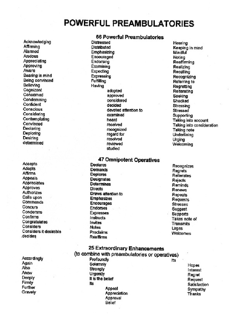 Key Words For Position Paper | PDF