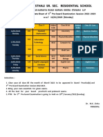 Rescheduled Date Sheet 3rd Preboard 2022 2023 PDF