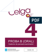 Proba Oral 1 Celga4 Xunho2019