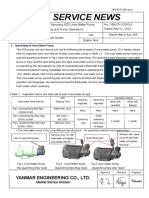 2022 - 05 - 12　CM-23240-2　Cautions for Servicing SCR Urea Water Pump