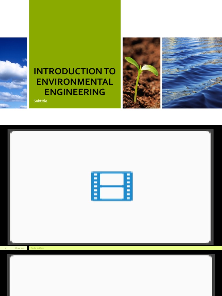 Introduction to Environmental Engineering | PDF | Natural Environment ...