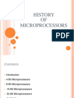 History of Microprocessors in 40 Characters