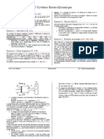 TD Système Thermodynamique 2014